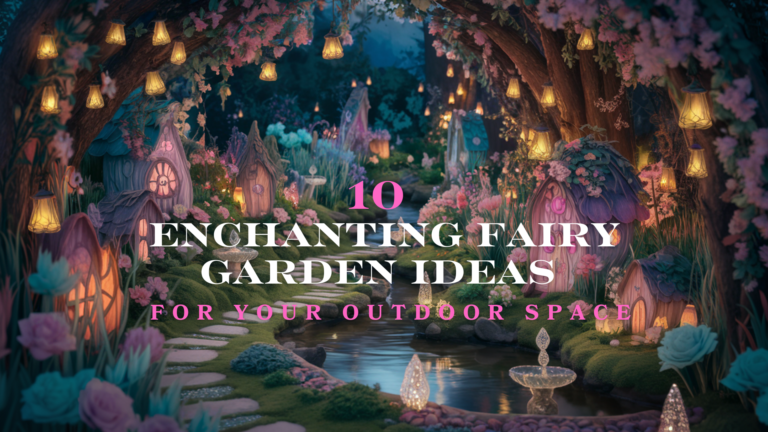 A photo of a whimsical and enchanting fairy garden at night. Delicate fairy lanterns illuminate the garden, casting a warm, magical glow that highlights the intricate details of miniature fairy houses and vivid flowers. The scene feels like a hidden woodland wonderland with a gentle stream weaving through lush greenery, small sparkling crystal fountains, and pathways lined with soft moss and colorful pebbles. The background is a dark forest. The overall scene has a dreamy atmosphere with feminine color tones, such as soft pinks, lavenders, and mint greens.