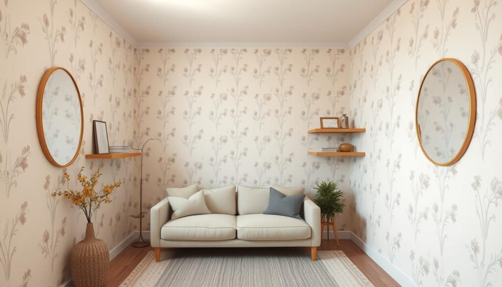 space-saving wallpaper solutions